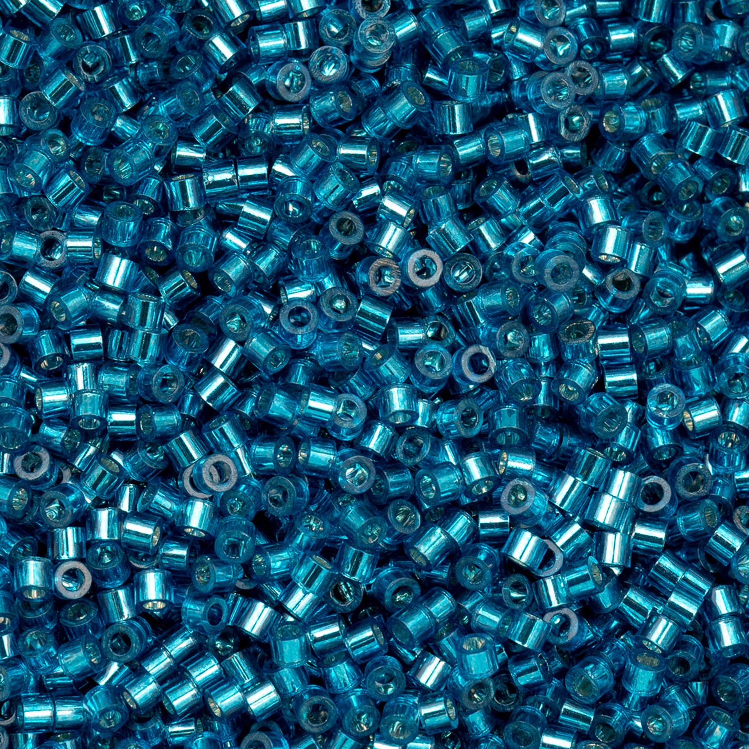 Cylin Bead - 11/0 - Capri Blue Silver Lined (25g)