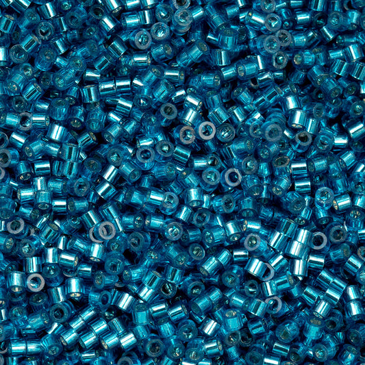 Cylin Bead - 11/0 - Capri Blue Silver Lined (25g)