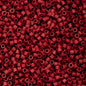 Cylin Bead - 11/0 - Red Matte (25g)
