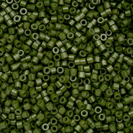 Cylin Bead - 11/0 - Opaque Green Avocado (25g)