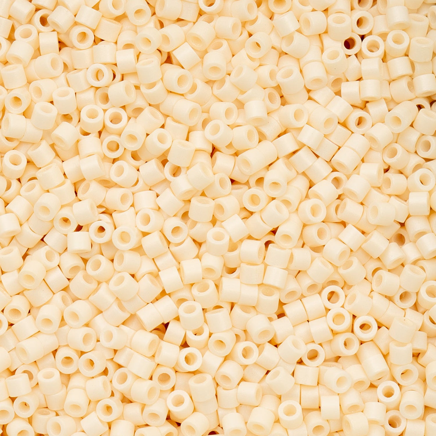 Cylin Bead - 11/0 - Opaque White Bisque (25g)