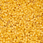 Cylin Bead - 11/0 - Opaque Light Topaz (25g)