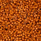 Cylin Bead - 11/0 - Opaque Pumpkin Orange (25g)
