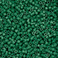 Cylin Bead - 11/0 - Opaque Emerald Green (25g)