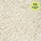 Cylin Bead - 11/0 - Glow in Dark AB - White to Turquoise (25g)