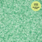 Cylin Bead - 11/0 - Glow in Dark - Green (25g)