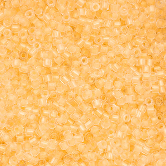 Cylin Bead - 11/0 - Glow in Dark - Light Yellow (25g)