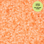 Cylin Bead - 11/0 - Glow in Dark - Orange (25g)