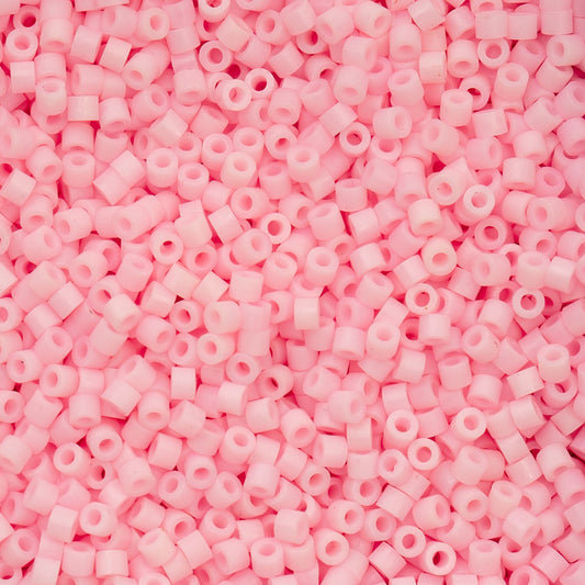Cylin Bead - 11/0 - Matte Macaron - Pink Blush (25g)