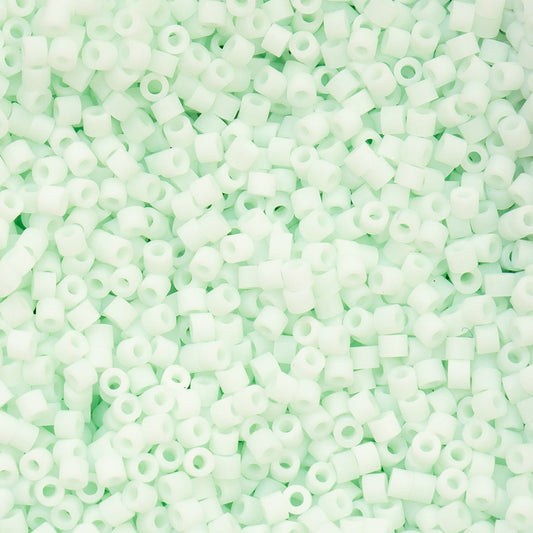 Cylin Bead - 11/0 - Matte Macaron - Pale Seafoam (25g)