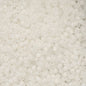 Cylin Bead - 11/0 - Matte Macaron AB - White (25g)