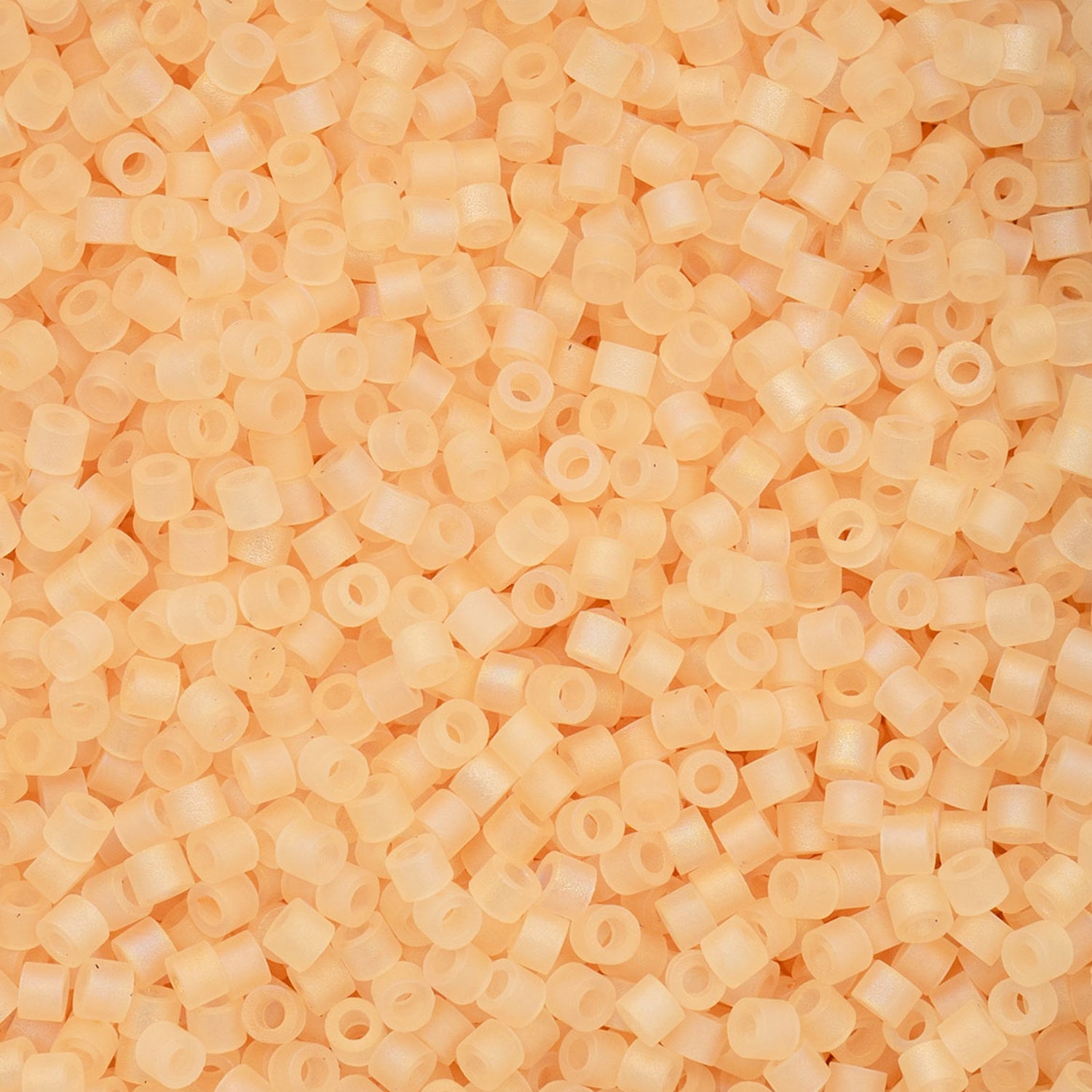 Cylin Bead - 11/0 - Matte Macaron AB - Light Orange (25g)
