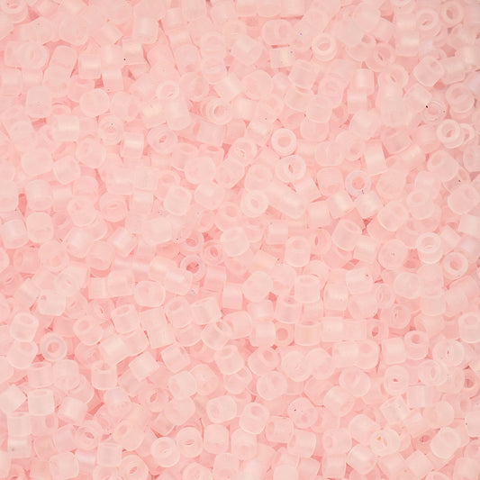 Cylin Bead - 11/0 - Matte Macaron AB - Light Pink (25g)