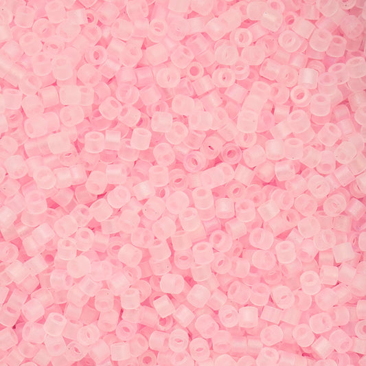 Cylin Bead - 11/0 - Matte Macaron AB - Pink (25g)