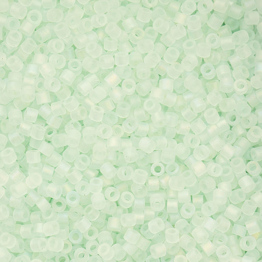 Cylin Bead - 11/0 - Matte Macaron AB - Crystal Sky (25g)