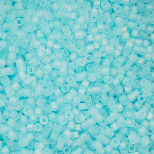 Cylin Bead - 11/0 - Matte Macaron AB - Sky Blue (25g)