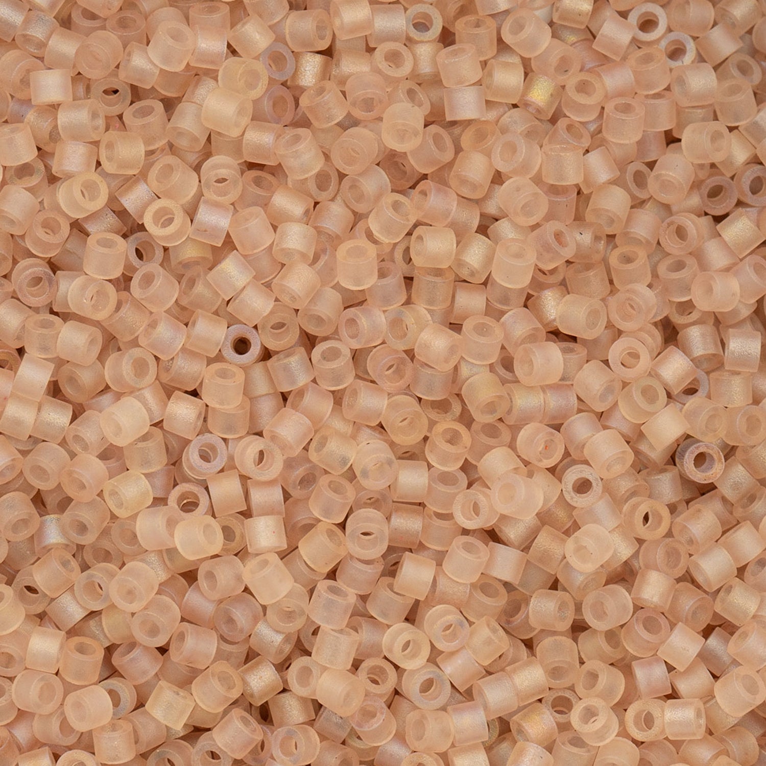 Cylin Bead - 11/0 - Matte Macaron AB - Caramel (25g)