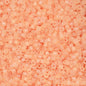 Cylin Bead - 11/0 - Matte Macaron AB - Light Tangerine (25g)