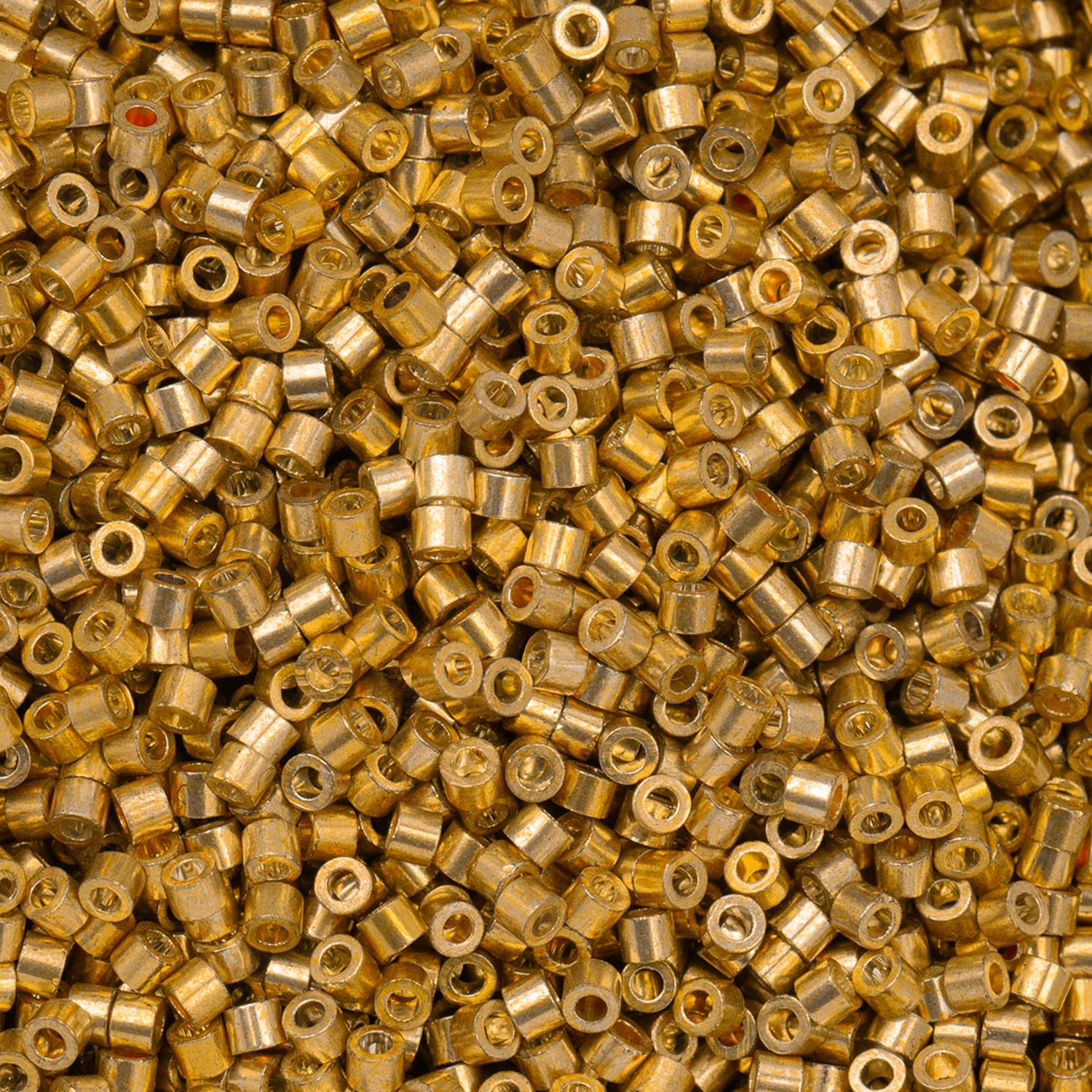 Cylin Bead - 11/0 - Opaque Honey Amber Glow (25g)