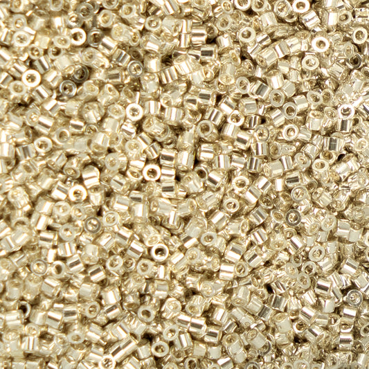 Cylin Bead - 11/0 - Electro Silver (25g)