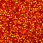 Cylin Bead - 11/0 - Orange Silver Lined (25g)