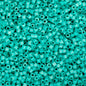 Cylin Bead - 11/0 - Matte - Opaque Turquoise Green (25g)