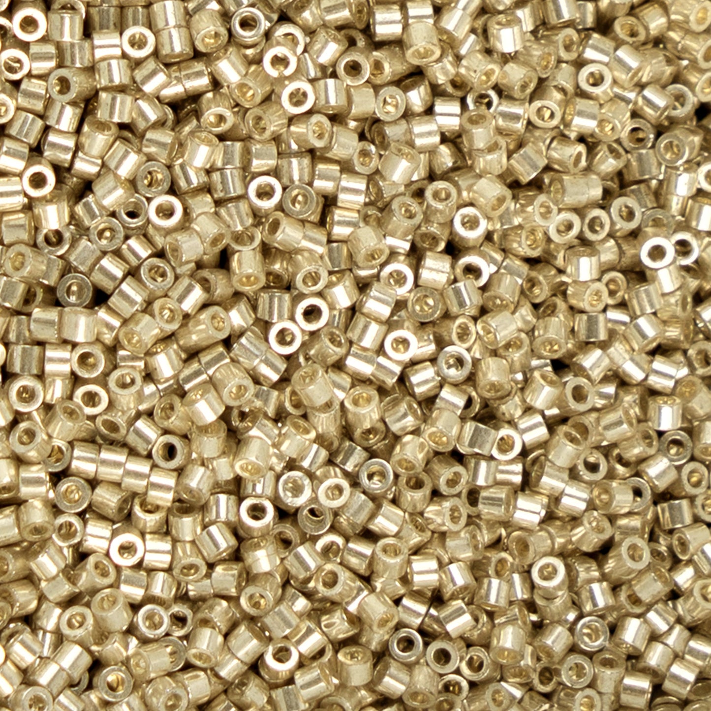 Cylin Bead - 11/0 - Metaluxe Silver (25g)