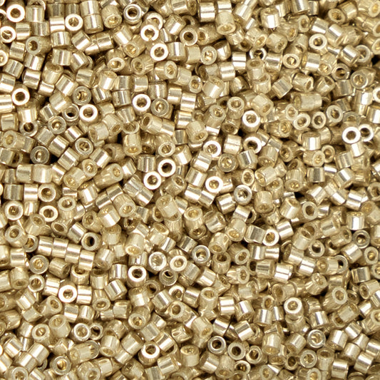 Cylin Bead - 11/0 - Metaluxe Silver (25g)