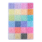 Bead Box - 8/0 - Seed beads - Vibrant Pastels (Box)
