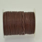 Stringing - 2mm Leather Cord - Light Chocolate (25 meter Spool)