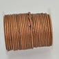 Stringing - 2mm Leather Cord - Bronze Metallic (25 meter Spool)