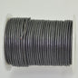Stringing - 1.5mm Leather Cord - Metallic Dark Grey (25 meter Spool)