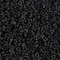 Miyuki Triangle Spacer Beads - 2.8mm - Matte Black