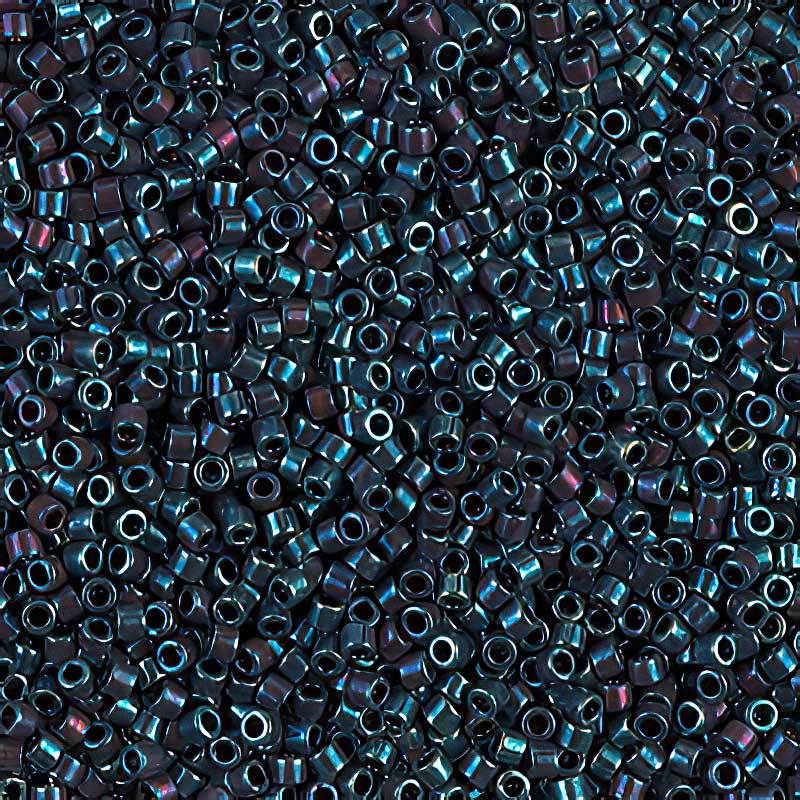 Delica 11/0 Beads - db0025 - Metallic Blue Iris 5.2g