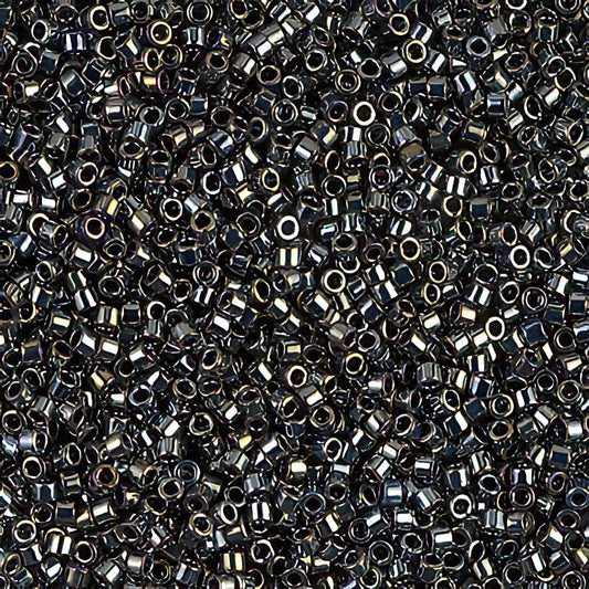 Delica 11/0 Beads - db0026 - Metallic Steel Iris 5.2g