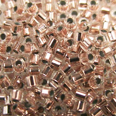 Delica 11/0 Hex-cut Beads - db0037c - Copper Lined Crystal 5.2g