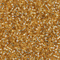 Delica 11/0 Beads - db0042 - Silver Lined Gold 5.2g