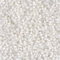 Delica 11/0 Beads - db0066 - Lined White AB 5.2g
