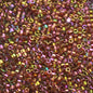 Delica 11/0 Hex-cut Beads - db0103c - Dark Topaz Rainbow Gold Lustre 5.2g