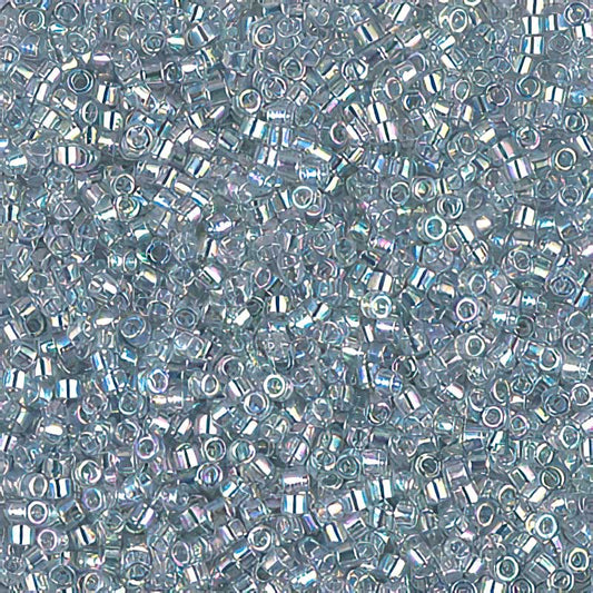 Delica 11/0 Beads - db0110 - Transparent Light Blue AB 5g