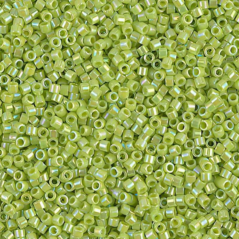 Delica 11/0 Beads - db0169 - Opaque Chartreuse AB 5.2g