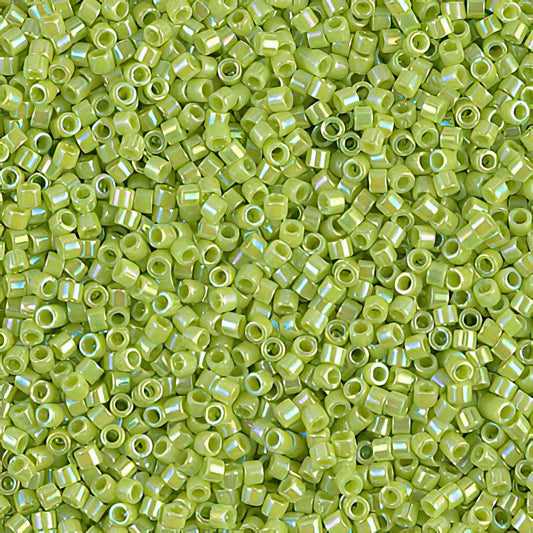 Delica 11/0 Beads - db0169 - Opaque Chartreuse AB 5.2g