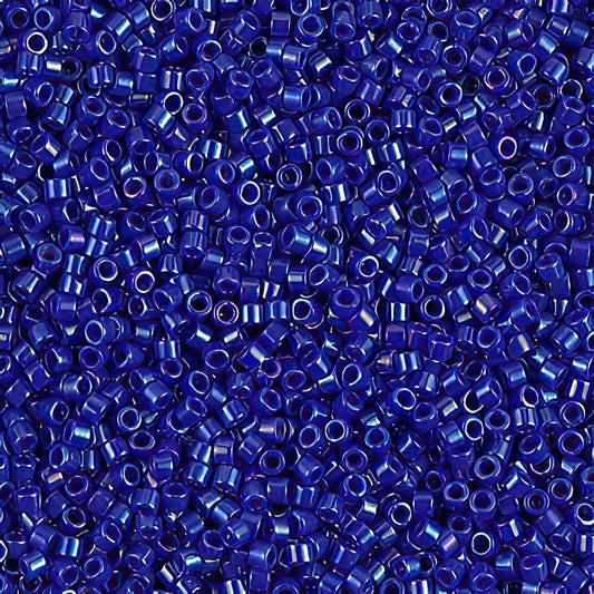 Delica 11/0 Beads - db0216 - Opaque Royal Blue Lustre 5.2g