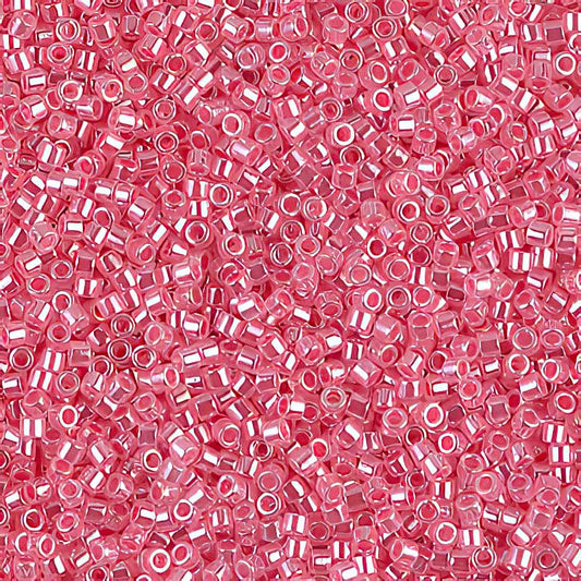 Delica 11/0 Beads - db0236 - Carnation Pink Ceylon 5.2g