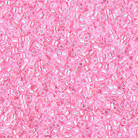 Delica 11/0 Beads - db0245 - Cotton Candy Pink Ceylon 5.2g