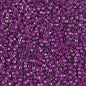 Delica 11/0 Beads - db0281 - Lined Pale Blue/Magenta Lustre 5.2g