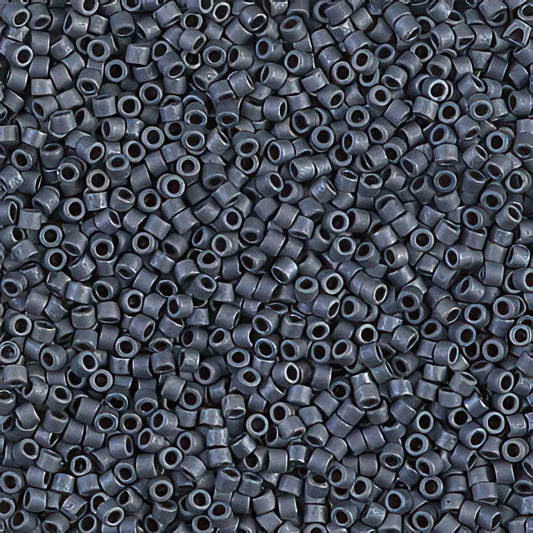 Delica 11/0 Beads - db0301 - Matte Blue Grey 5.2g