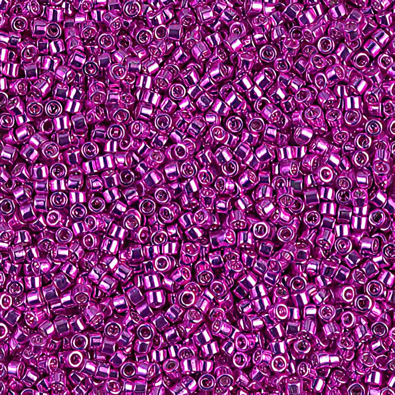 Delica 11/0 Beads - db0422 - Galvanized Opaque Fuchsia 5.2g