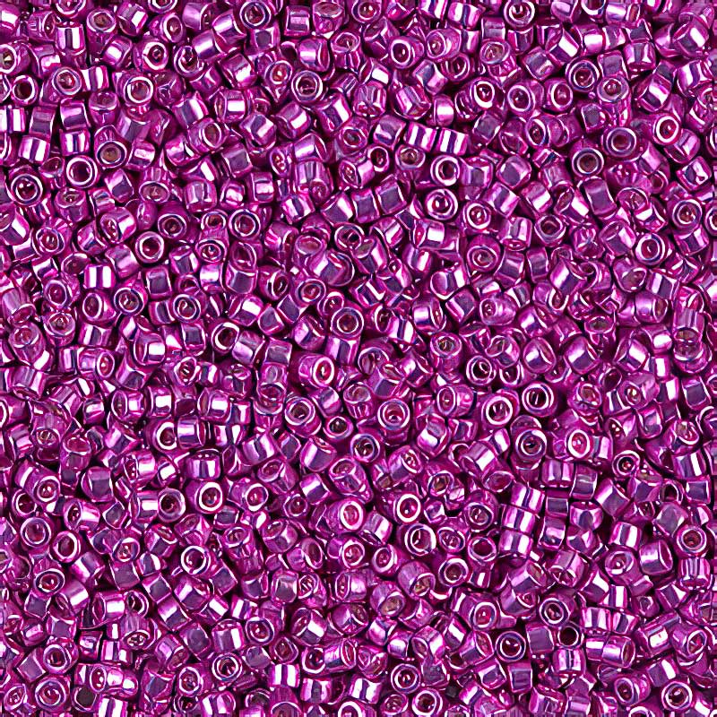 Delica 11/0 Beads - db0425 - Galvanized Hot Pink 5.2g