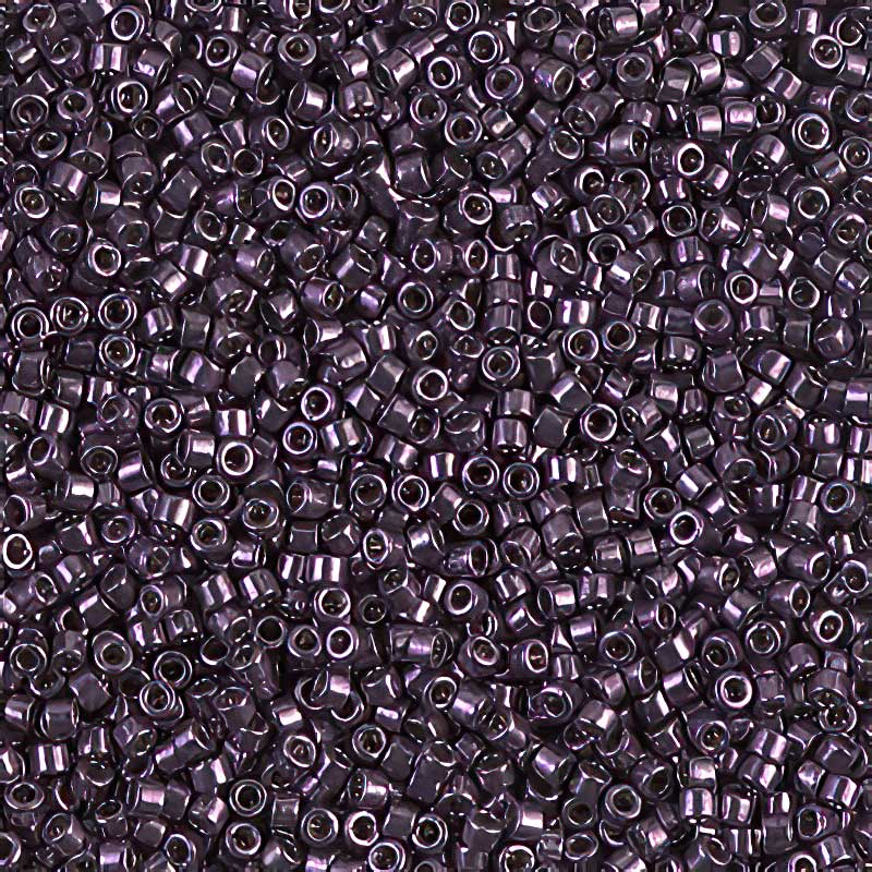 Delica 11/0 Beads - db0455 - Galvanized Dark Plum 5.2g